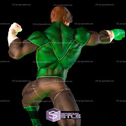 Green Lantern Hal Jordan Poisng 3D Printing Figurine DC STL Files