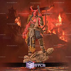 Hellboy Yokai Samurai 3D Printing Model STL Files