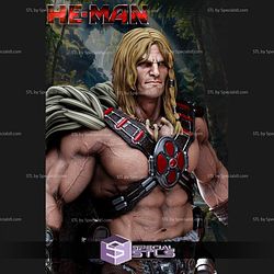 He-man 3D Printing Model on Enemy Head Masters of the Universe STL Files