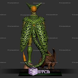 Imperfect Cell V2 3D Printing Model Dragonball STL Files