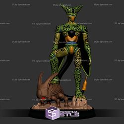 Imperfect Cell V2 3D Printing Model Dragonball STL Files