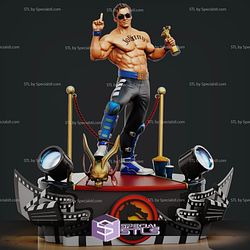 Johnny Cage 3D Printing Model Mortal Kombat STL Files