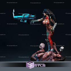 Julie Strain V2 3D Printing Model Heavy Metal STL Files