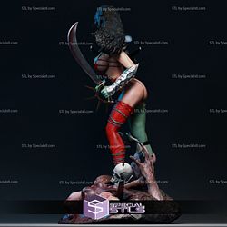 Julie Strain V2 3D Printing Model Heavy Metal STL Files