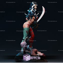 Julie Strain V2 3D Printing Model Heavy Metal STL Files