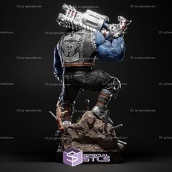 Lobo Standing V2 3D Printing Model DC Villain STL Files