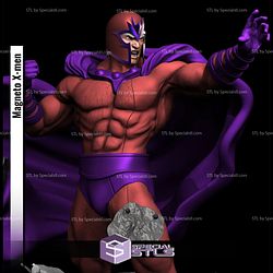 Magneto Flying 3D Printing Model X Men STL Files