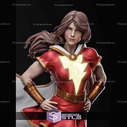 Mary Marvel 3D Printing Model DC STL Files