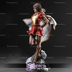 Mary Marvel 3D Printing Model DC STL Files