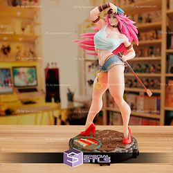 Poison V2 3D Printing Model Final Fight and Street Fighter STL Files