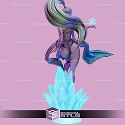 Shiva Posing 3D Printing Figurine Final Fantasy STL Files