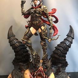Demon Hunter Girl from Warcraft
