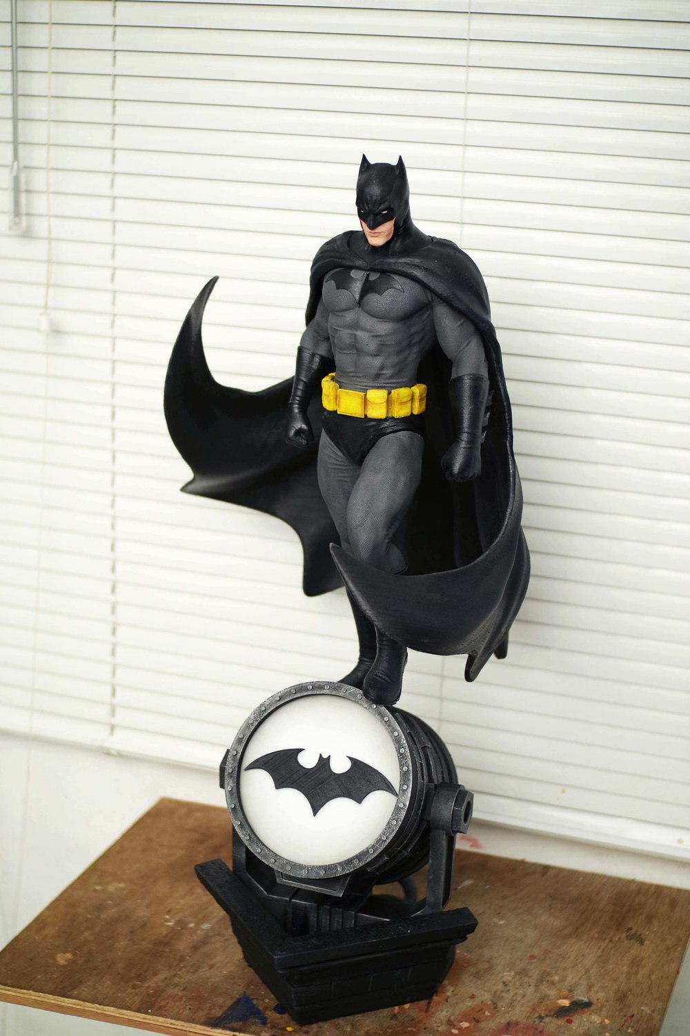 Batman and Bat Signal from DC