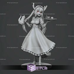Tohru Standing STL Files Miss Kobayashis Dragon Maid 3D Printing Figurine