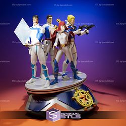 The Adventures of the Galaxy Rangers 3D Printing Model STL Files