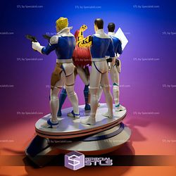 The Adventures of the Galaxy Rangers 3D Printing Model STL Files