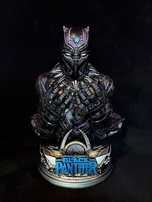 Black Panther T'challa Bust