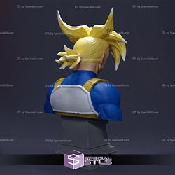 Trunks Bust V3 3D Printing Model Dragonball STL Files