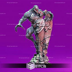 Venom and Angel Statue 3D Printing Figurine Spiderman STL Files