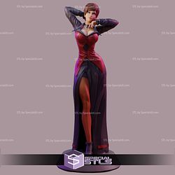 Vice Standing 3D Printing Figurine The King of Fighters STL Files