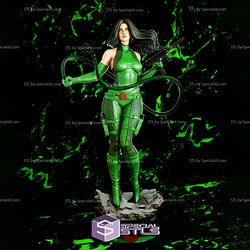 Viper Madame Hydra Standing 3D Printing Figurine Marvel STL Files