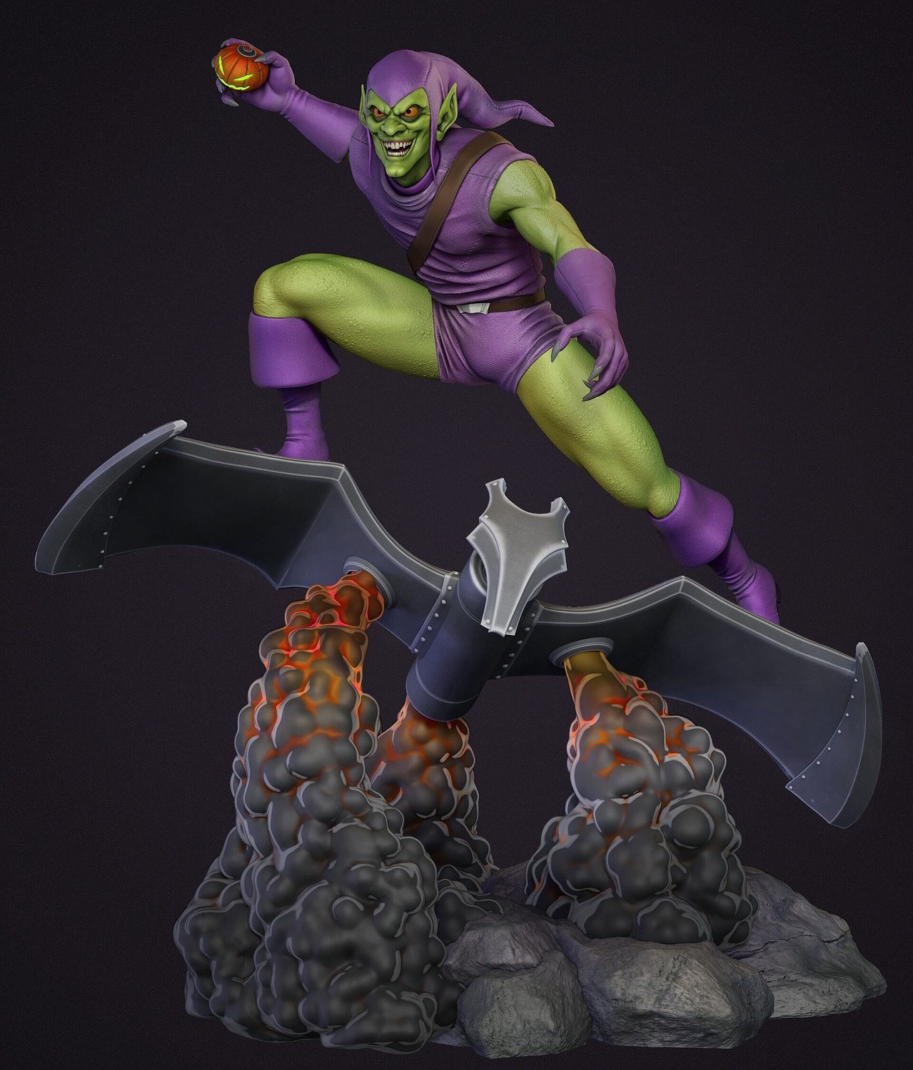 Green Goblin on glider From Marvel