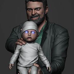 Karl Urban - Butcher and Baby Bust from The boys