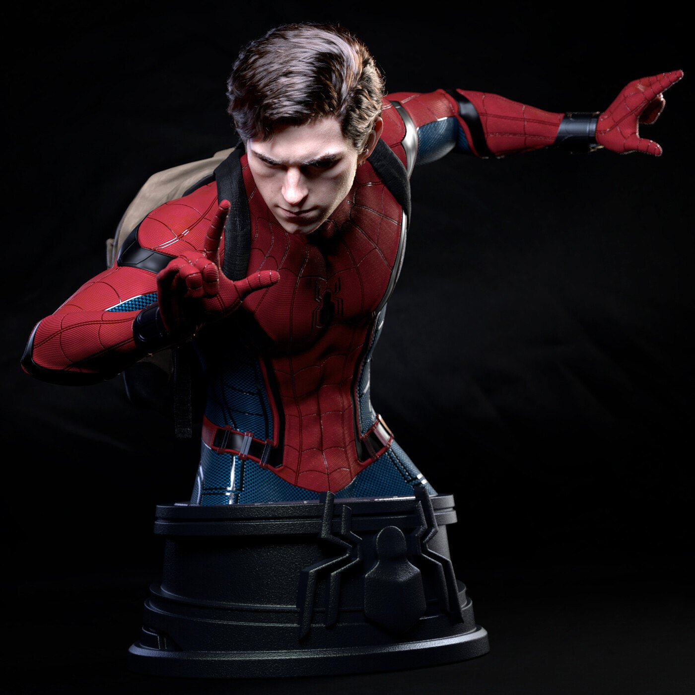 Tom Holland Spiderman Homecoming Bust