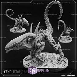 August 2023 SciFi PapSikels Miniatures