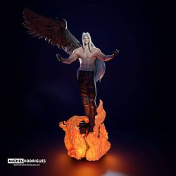 Sephiroth 3 Pose From Final Fantasy 7