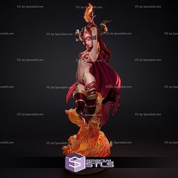 Alexstrasza V3 3D Printing Model World of Warcraft STL Files