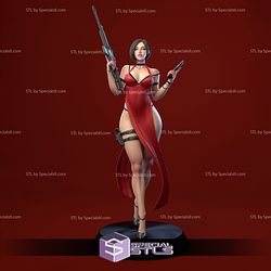 Ada Wong Posing 3D Printing Figurine Resident Evil STL Files