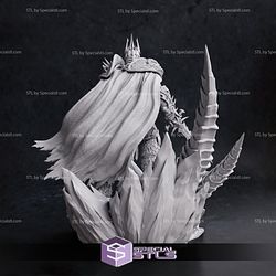 Arthas Standing 3D Printing Figurine V2 World of Warcraft STL Files