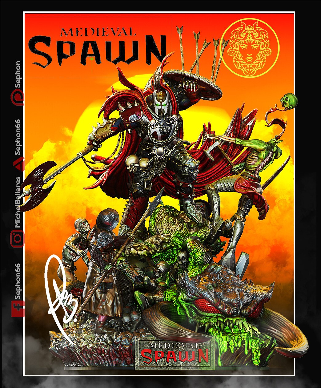 Spawn Medieval Fanart from DC