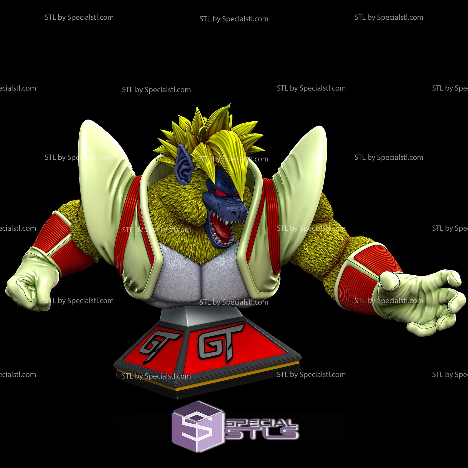 STL file Dragon Ball GT Baby 🐉・Model to download and 3D print・Cults