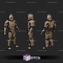 Cosplay STL Files The Roman Infantry Suit 3D Print Wearable