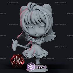 Chibi Sakura Card Captor 3D Printing Figurine STL Files