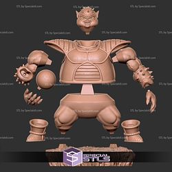 Dodoria 3D Printing Model Dragonball STL Files
