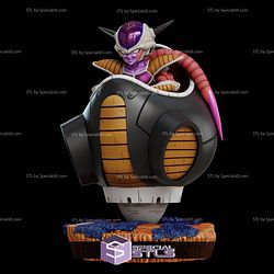 Frieza Firt Form Capsule 3D Printing Model Dragonball STL Files