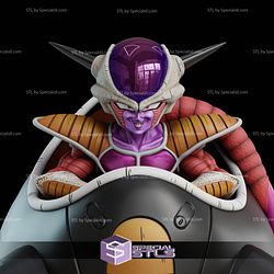 Frieza Firt Form Capsule 3D Printing Model Dragonball STL Files