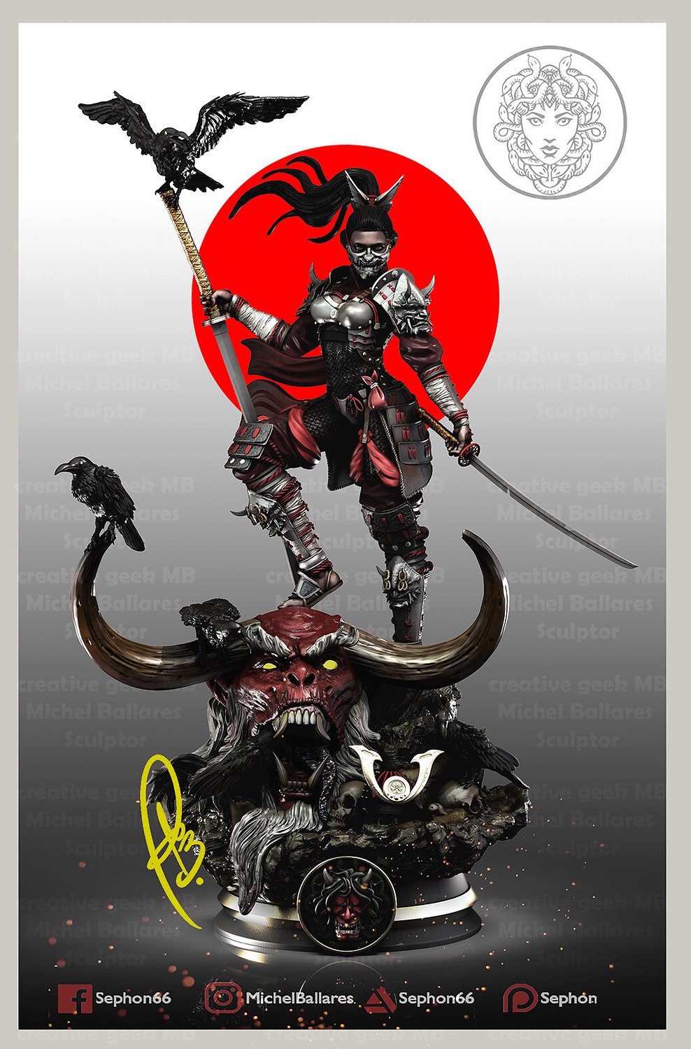 Urara The Samurai Warrior Fanart