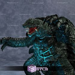 Gamera V2 3D Printing Figurine STL Files