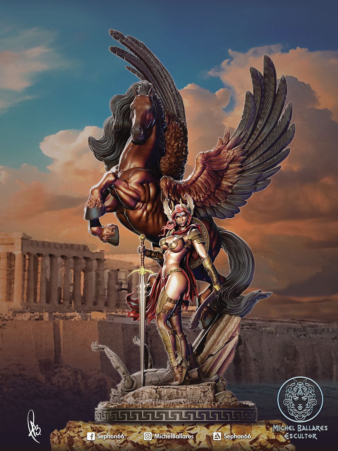 Pegasus Warrior Fanart