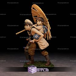 Grave of the Fireflies 3D Printing Figurine STL Files