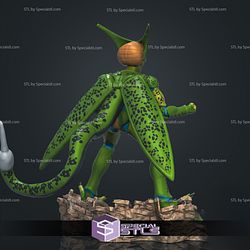 Imperfect Cell V3 3D Printing Model Dragonball STL Files