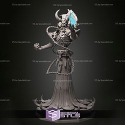 Kelthuzad STL Files Warcraft 3D Printing Figurine