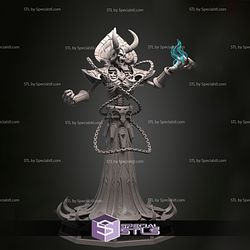 Kelthuzad STL Files Warcraft 3D Printing Figurine
