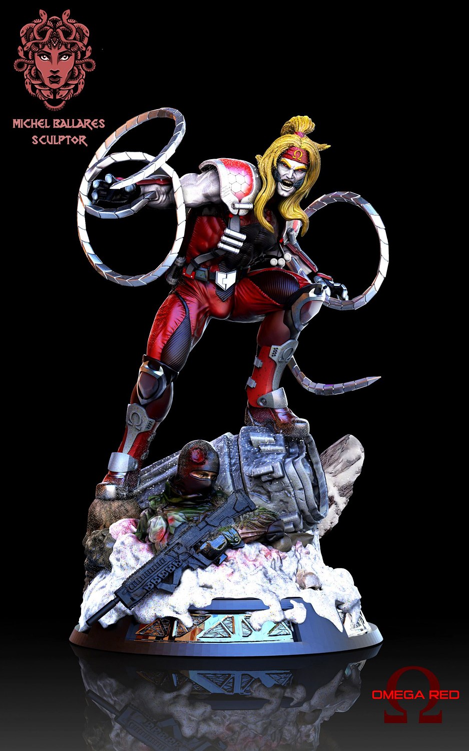 Omega Red from Marvel