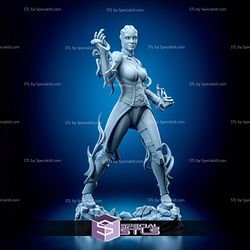Liara T'Soni V3 3D Printing Figurine Mass Effect STL Files