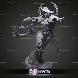 Maiev Shadowsong STL Files Warcraft 3D Printing Figurine